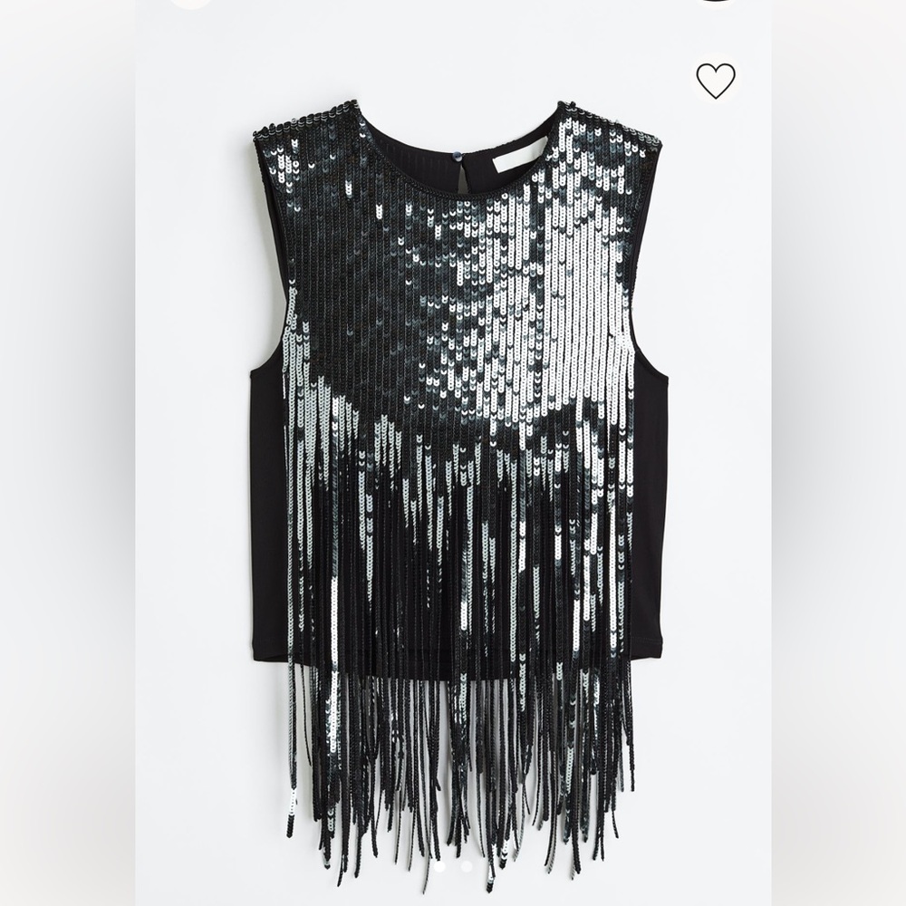 Sequined top